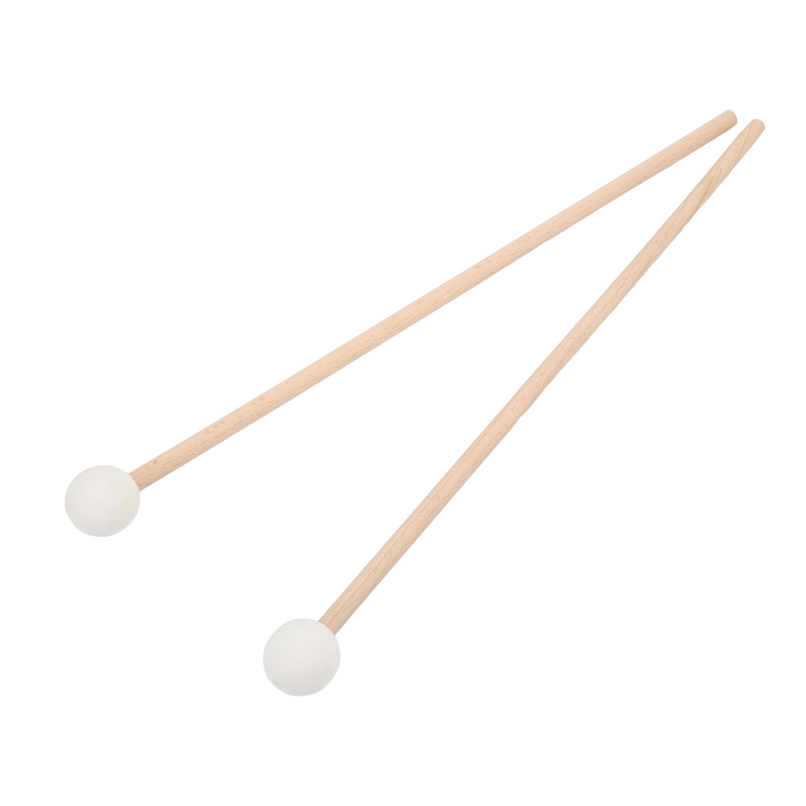 Woodworking Xylophone - 2 stuks belhamer met esdoornhouten handvat