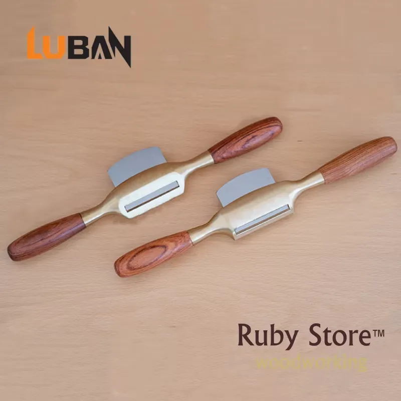 Spokeshave Flat - Set van 2 Qiangsheng Luban spaanschaafjes,