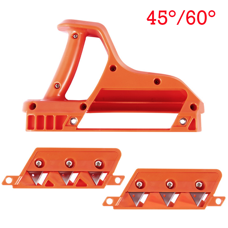 Woodworking Edge Corner Planer - 45/60 Graden Gipsplaat Quick Cutter Afkanten