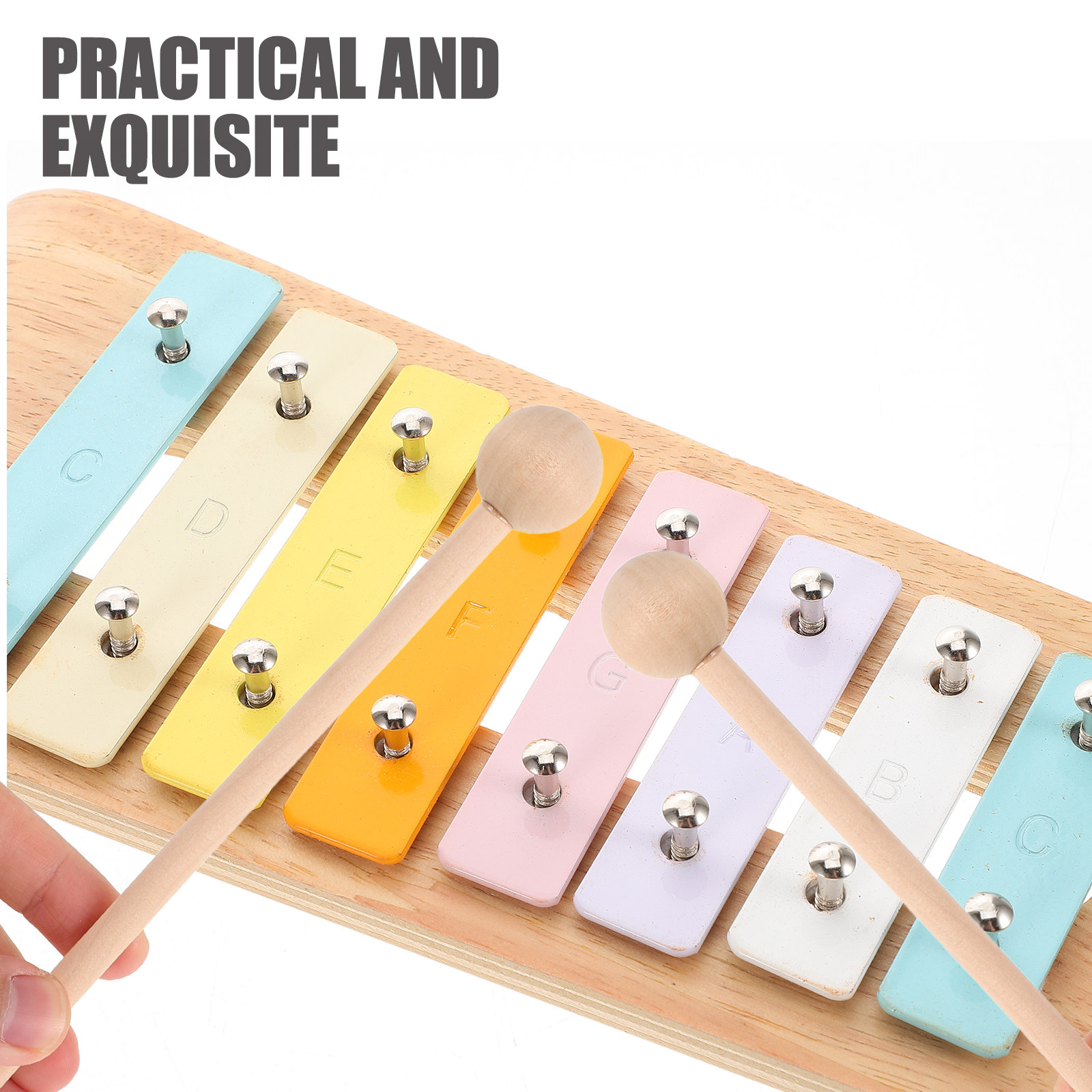 2 stuks kindveilige houten xyl - Woodworking Xylophone recensie en prijs