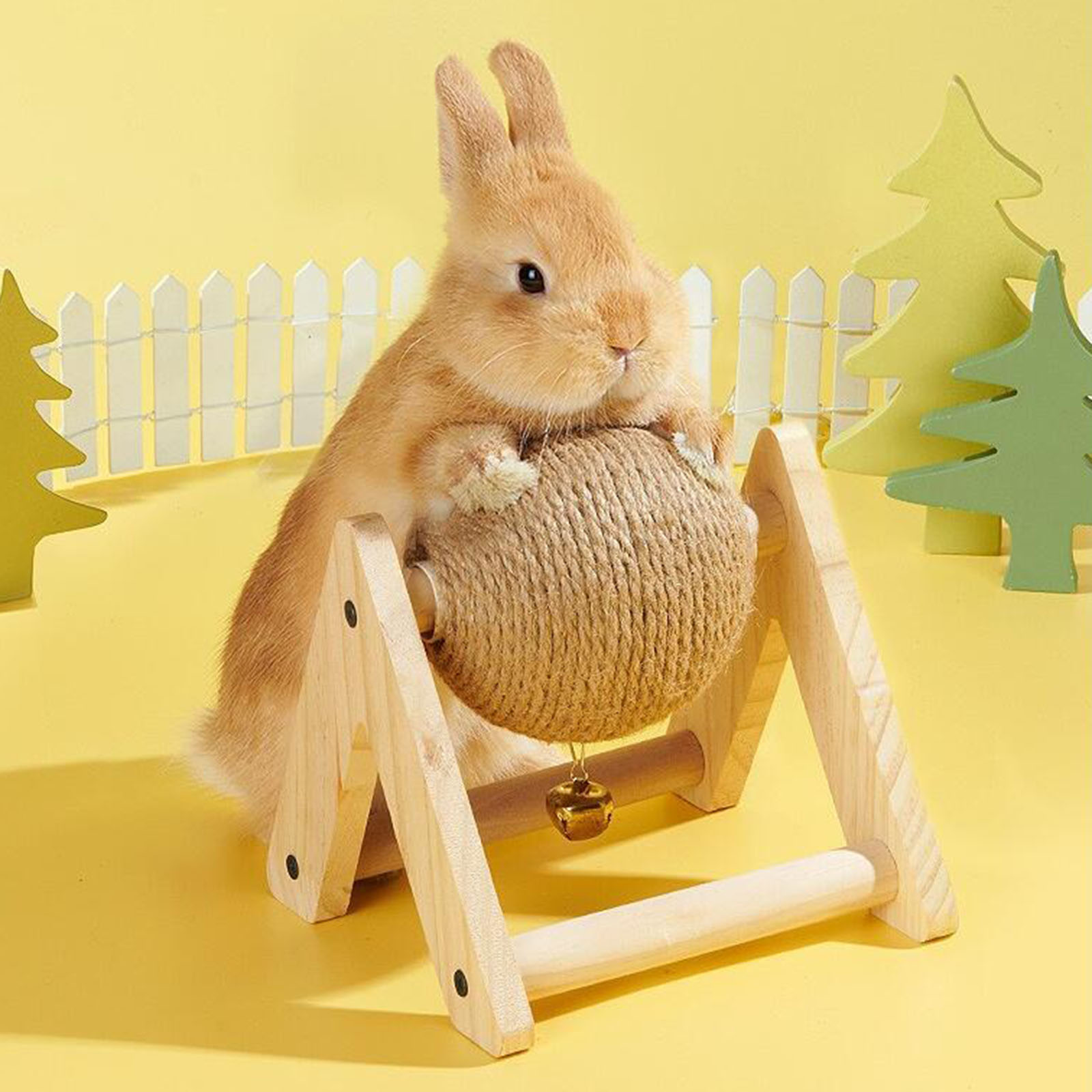Konijnenspeelgoed Slijpen Klau - Woodworking Rabbet recensie en prijs