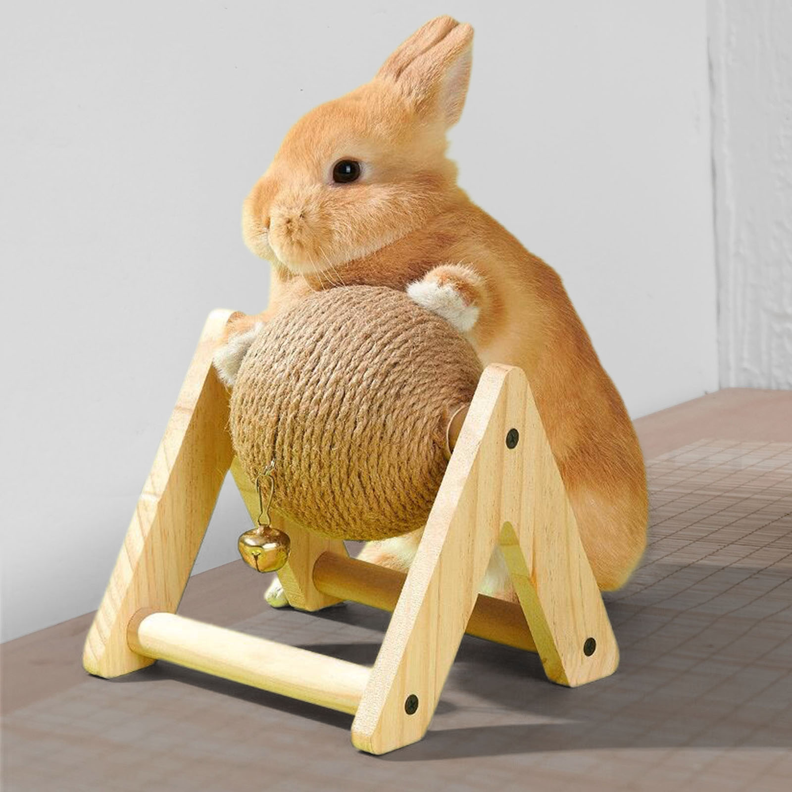 Konijnenspeelgoed Slijpen Klau - Woodworking Rabbet recensie en prijs