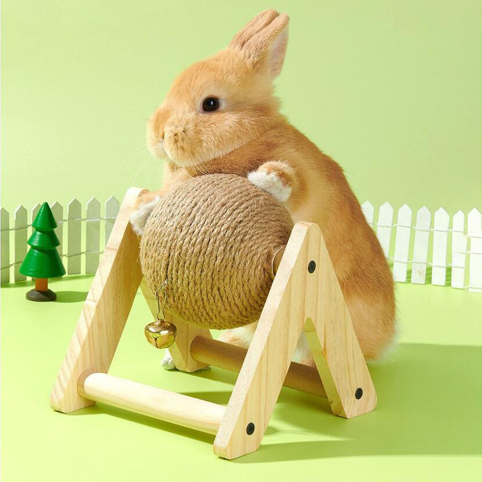 Konijnenspeelgoed Slijpen Klau - Woodworking Rabbet recensie en prijs