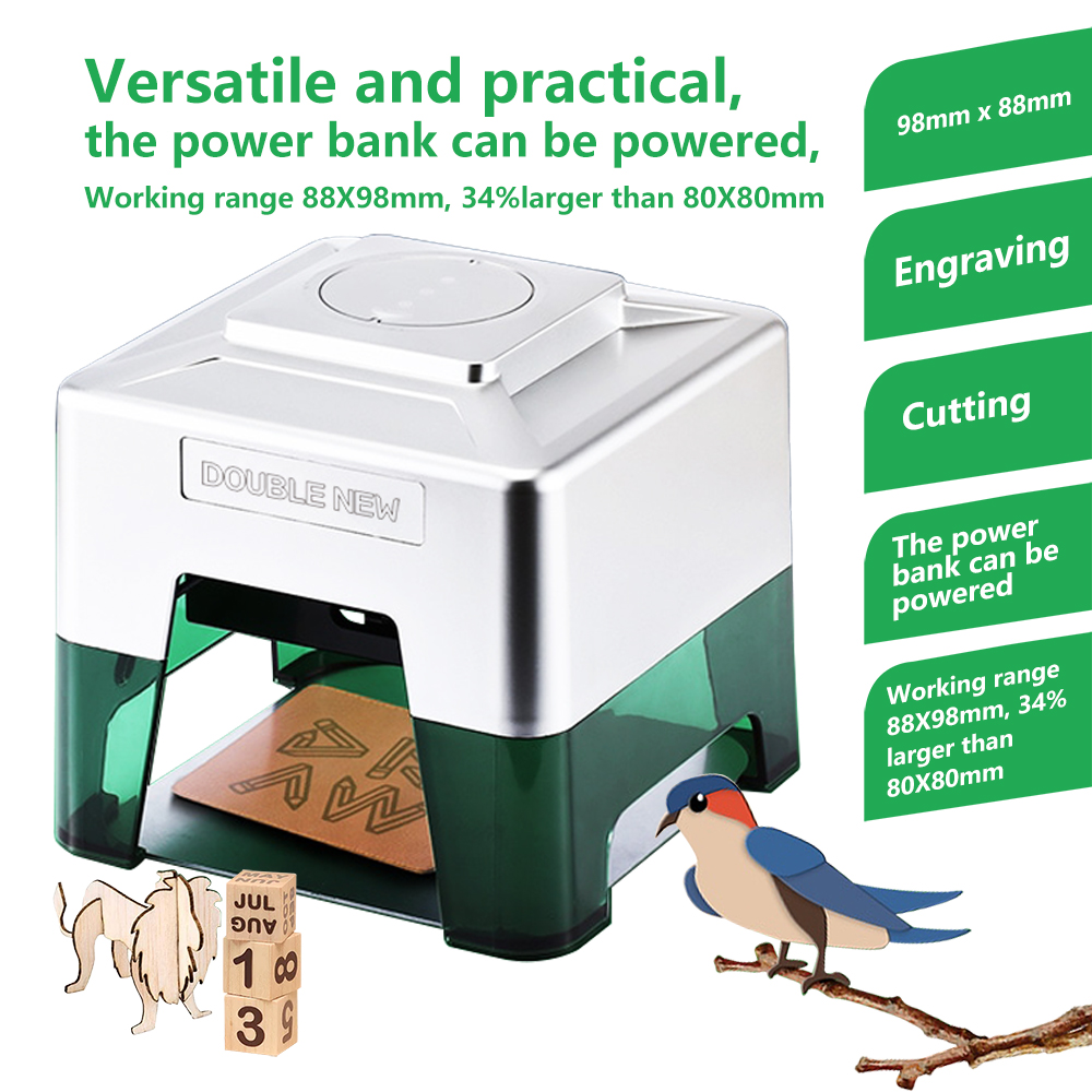 3W Mini Lasergraveermachine Dr - Woodworking Manufacturing recensie en prijs