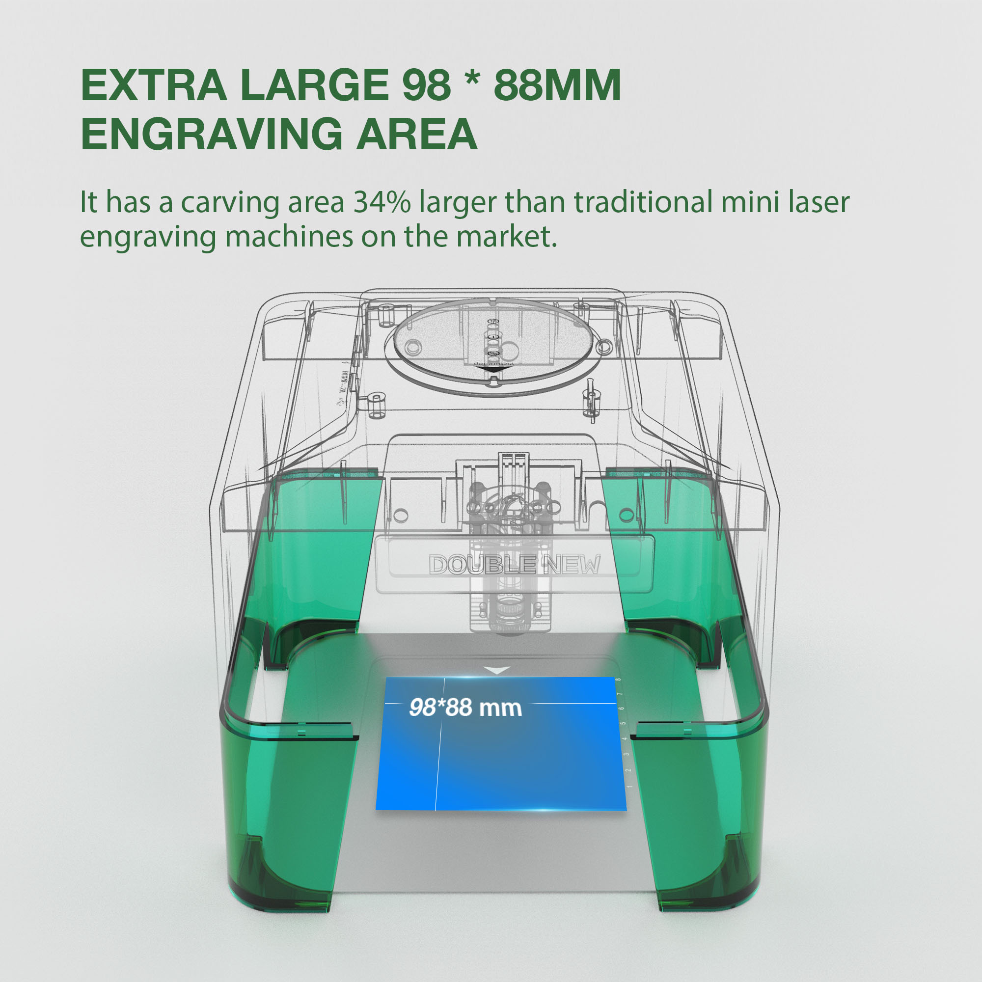 3W Mini Lasergraveermachine Dr - Woodworking Manufacturing recensie en prijs