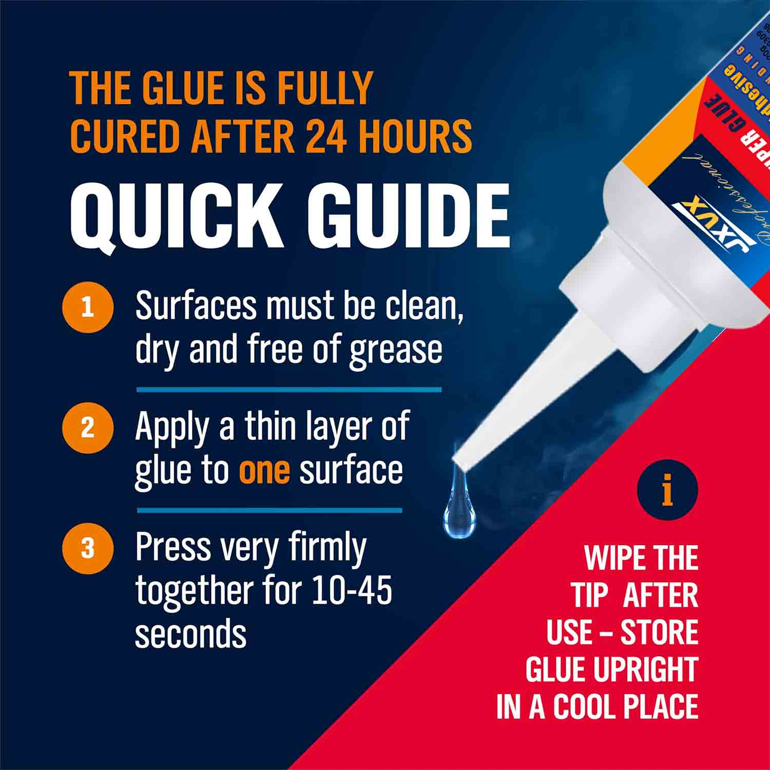 JXVX 1-5 stuks Superlijm 502 H - Woodworking Quick Glue recensie en prijs