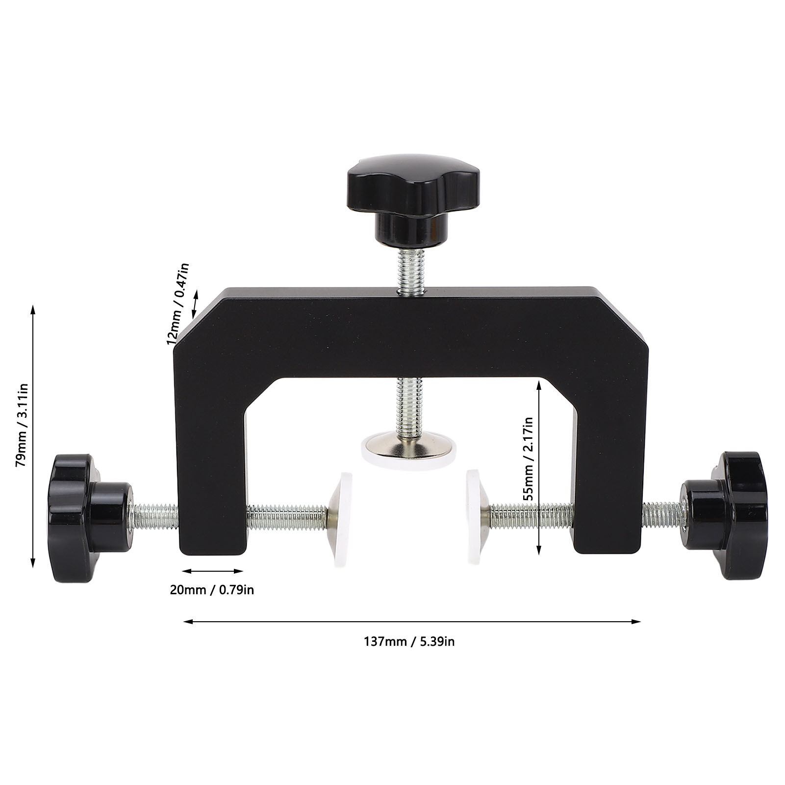 3-weg G-klem van aluminiumlege - Woodworking Vise recensie en prijs