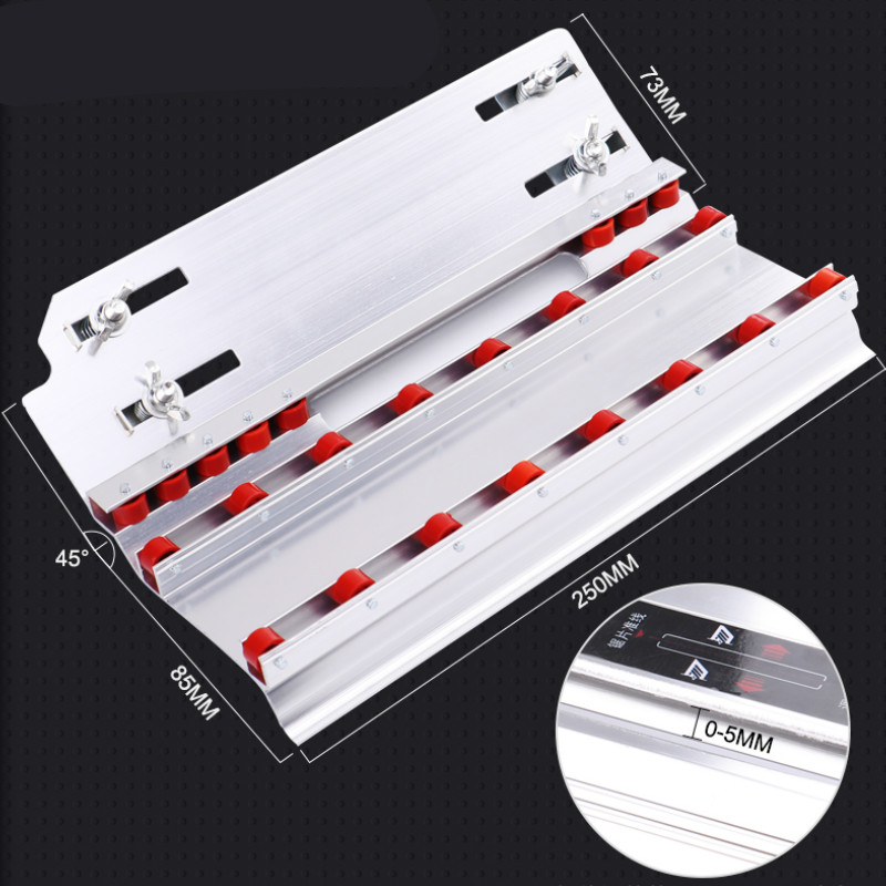 Tegels 45-graad hoeksnijmachin - Woodworking Edge Corner Planer recensie en prijs