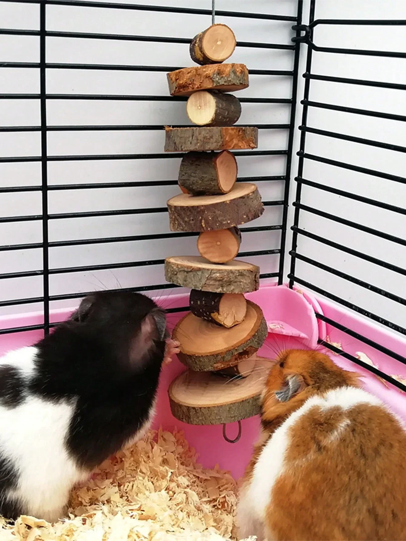 Hamster Konijn Kauwspeeltje Na - Woodworking Rabbet recensie en prijs