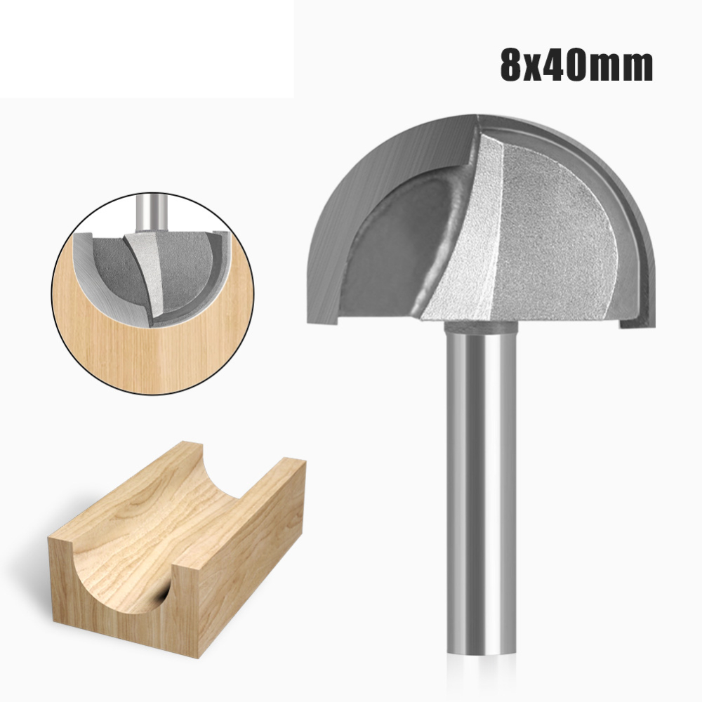 Halfronde kantfrees 8mm schach - Woodworking Drill Bits recensie en prijs