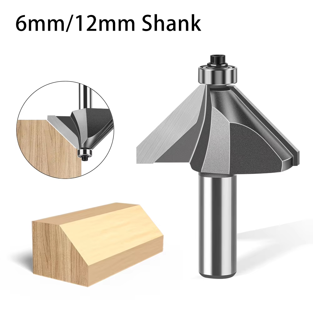 6mm 12mm Schacht 45 Graden Afg - Woodworking Edge Corner Planer recensie en prijs