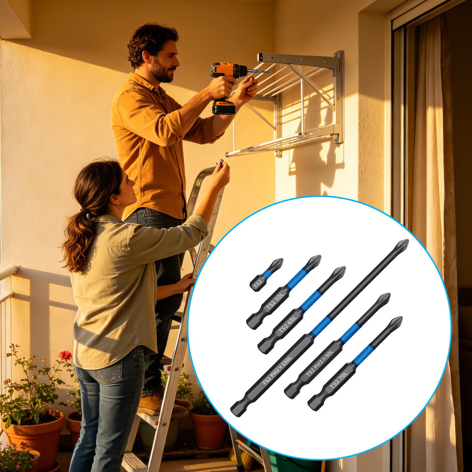 Boorschroevendraaierbitset 6-d - Woodworking Drill Bits recensie en prijs