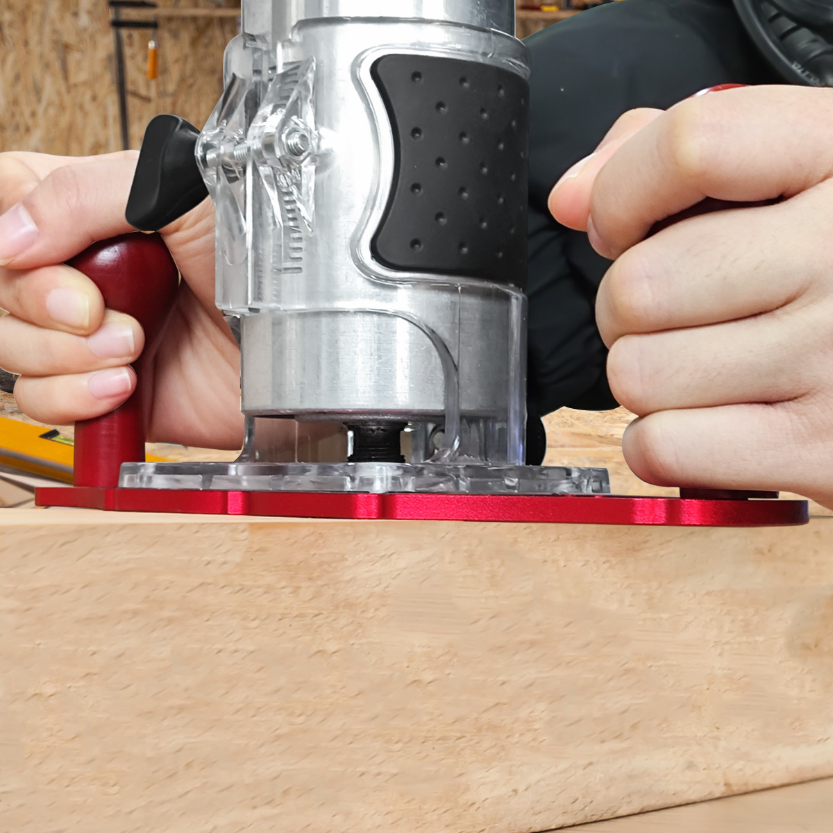 Freesbasis met handgrepen en c - Woodworking And Carpentry recensie en prijs