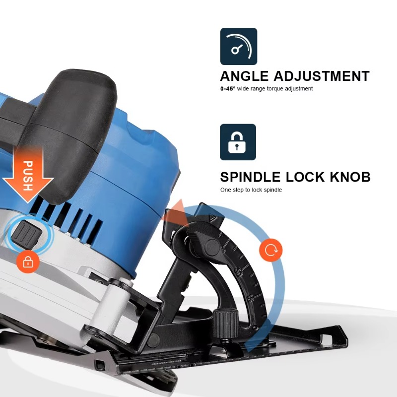 Draadloze cirkelzaag Handbedie - Woodworking Hand Tools recensie en prijs