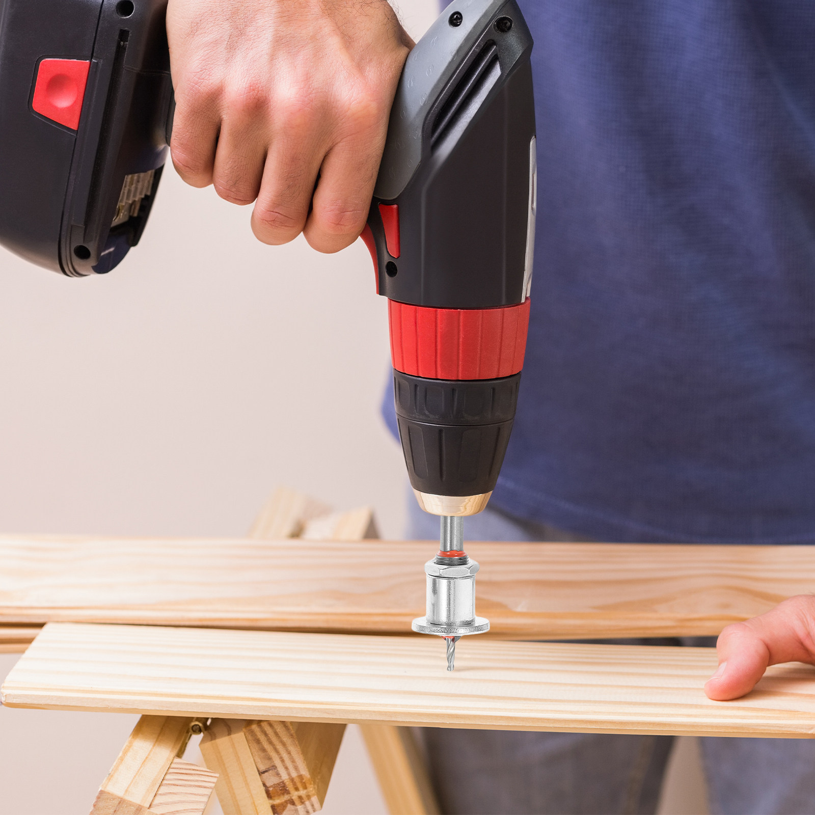 Verstelbare boor met dieptereg - Woodworking Drill Bits recensie en prijs