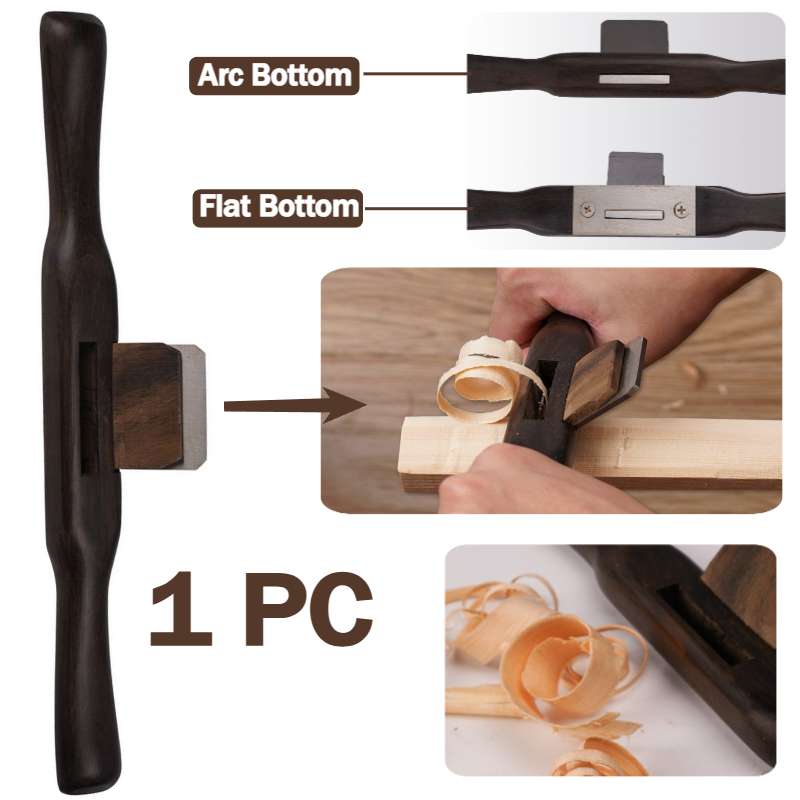 265mm Houten Platte Ronde Hand - Spokeshave Flat recensie en prijs