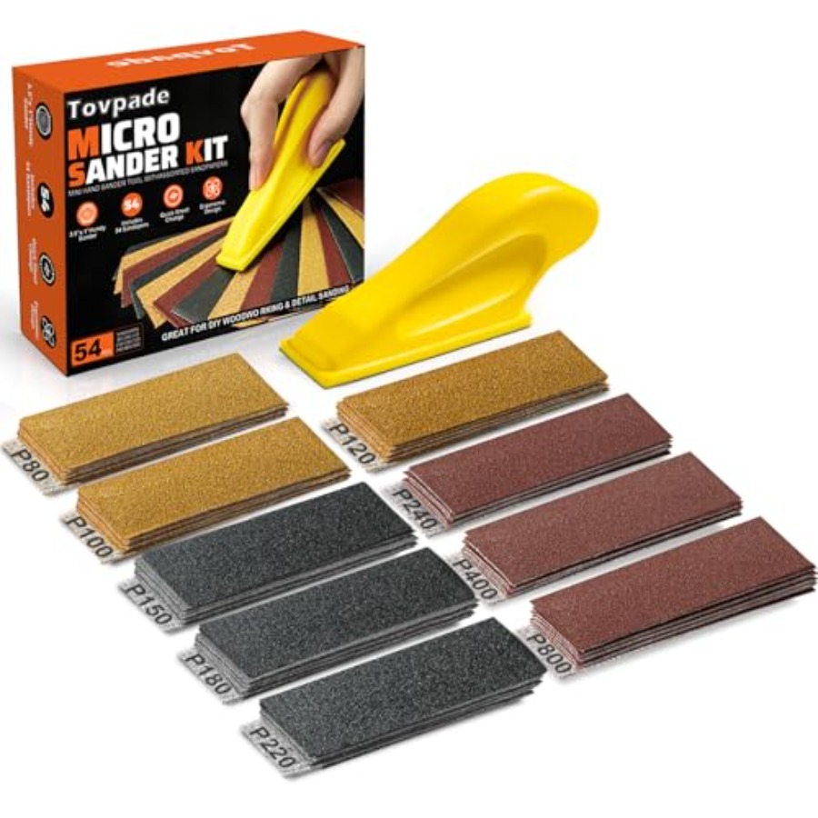 54-delige Premium Micro Schuur - Woodworking Hand Tools recensie en prijs